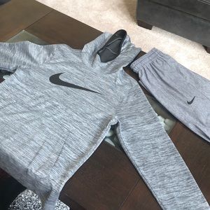 Nike thermal hoodie and pants